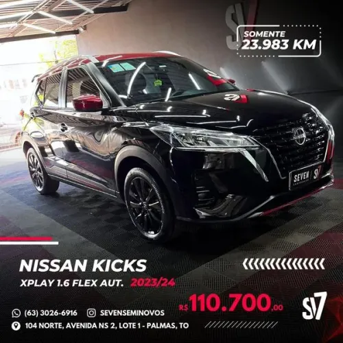 Nissan Kicks Xplay 1.6 16V Flex AUT 2024