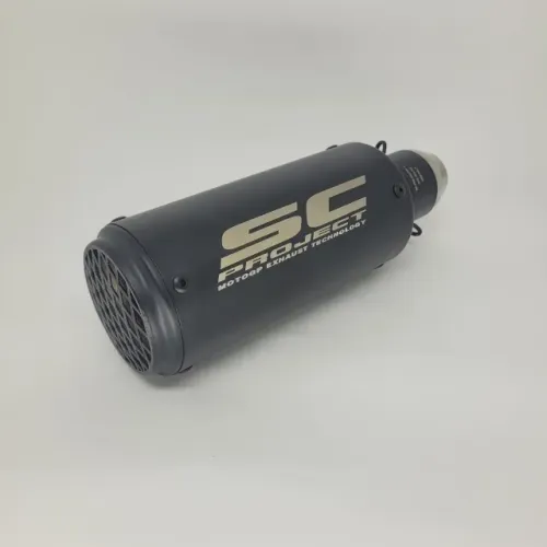 Ponteira De Escapamento Para Moto Ronco Esportivo - Escape SC Project Mesh