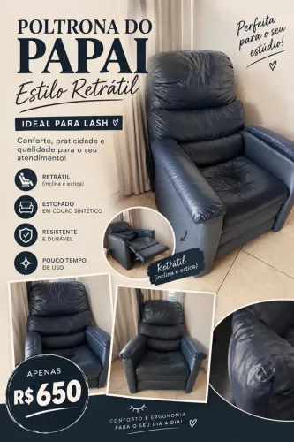 Poltrona Do papai 