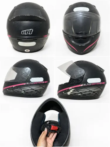 Capacete EBF Black Edition 2 - Barato!