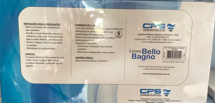 Kit de acessórios para banheiro
