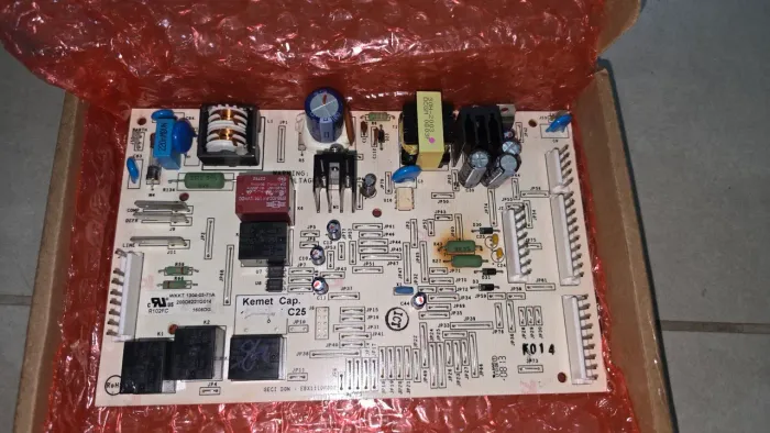 Placa Eletrônica Geladeira Side By Side Ge psz26lhtj 225d3124g001 reparada original