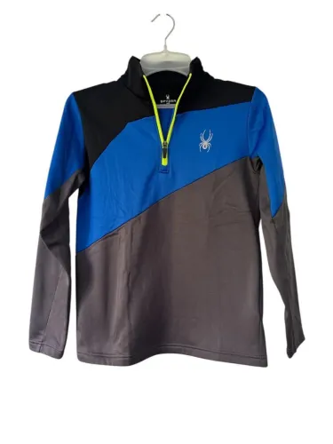 Blusa térmica/suéter peluciado Spyder kids tamanho XL.( Veste P/PP adulto)  