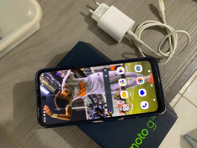 Moto G22 128GB (CAIXA E CARREGADOR)
