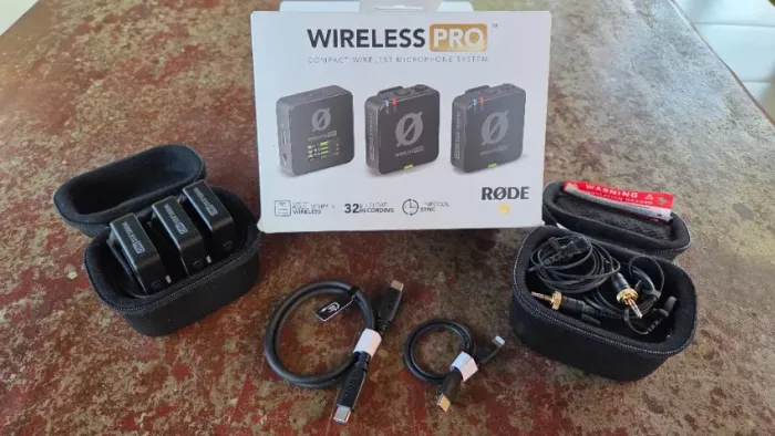 Microfone Lapela Duplo Rode Wireless Pro