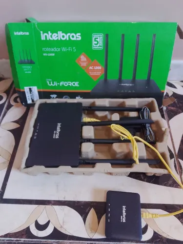 Material de roteador wi-fi 