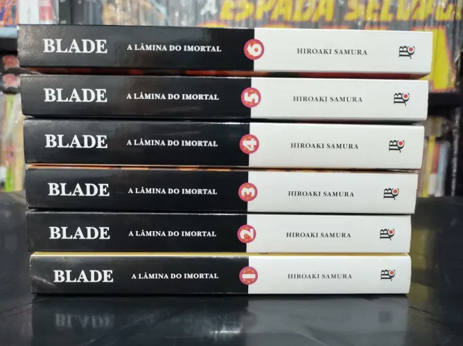 Blade A lâmina do Imortal Do Volume 1 ao 6 - Mangá JBC - Hiroak Samura