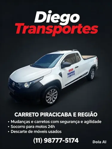 Carreto em Piracicaba