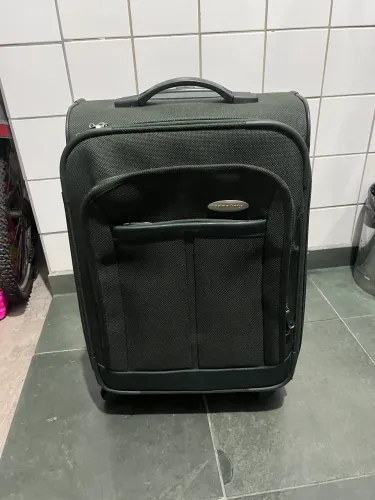 mala pequena de tecido 