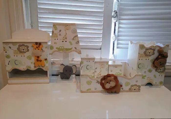 Kit higiene tema safari 