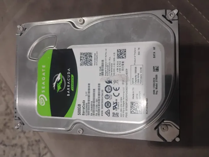 HD Barracuda - 500GB (duas unidades - R$100,00 cada)