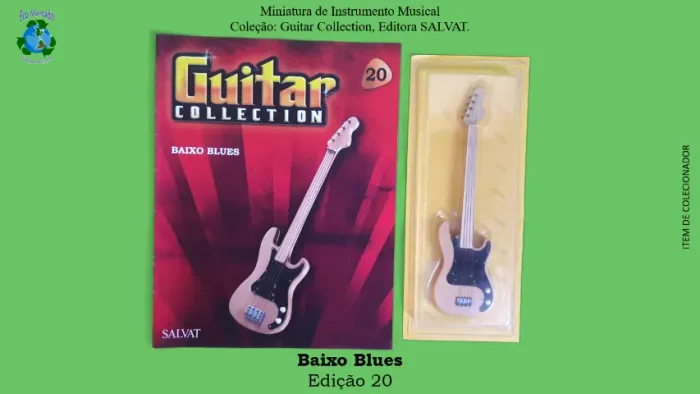 GUITAR COLLECTION, editora SALVAT, edições 20, 23 e 31, com Revista.