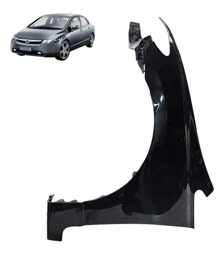 Paralama Honda New Civic 2007 A 2011 Esquerdo