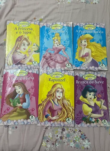 Livros das princesas encantadas