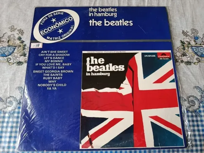 LP (Disco de vinil) The Beatles in hamburg - Lennon, McCartney, Harrison - novíssimo!!!!