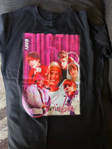 Camisa Justin Bieber nunca usada - tamanho M