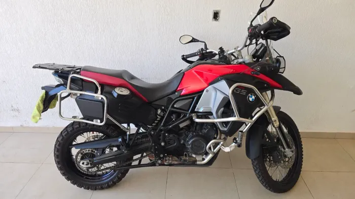 BMW F800GS Adventure 2014 - Vermelha - 68.000 km Impecável !!!!