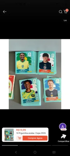 Figurinhas Copa 2026