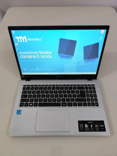 Notebook Acer - I3 12ª Geração - 8GB LP-DDR5 - 256GB SSD NVMe - Tela Full HD - Garantia!