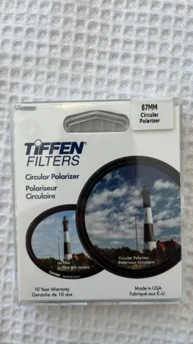 Filtro Circular Polarizado Tiffen 67mm (Novo)
