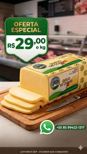 Queijo coalho JEP