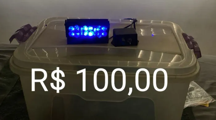 Strobo de Led azul