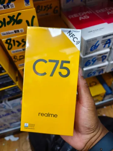 Realme C75 256/16GB. Novo lacrado com garantia e pronta entrega