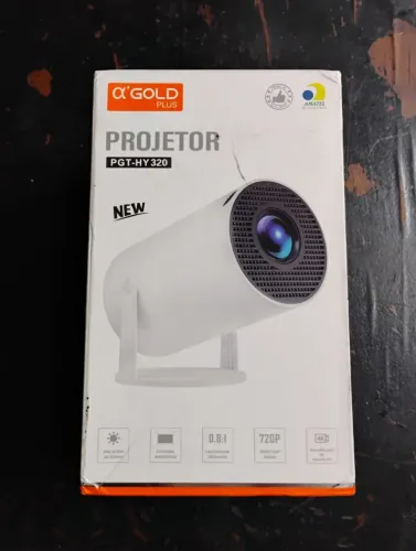 Projetor Portátil A`gold-hy320.