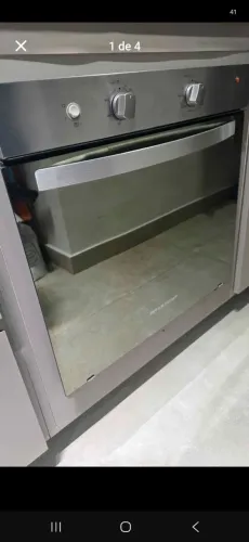 FORNO DE EMBUTIR À GÁS BRASTEMP