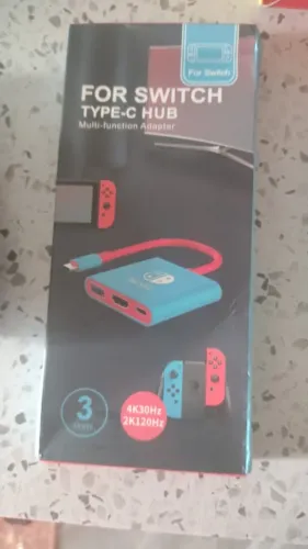 dock portátil para nintendo swith - lacrada-