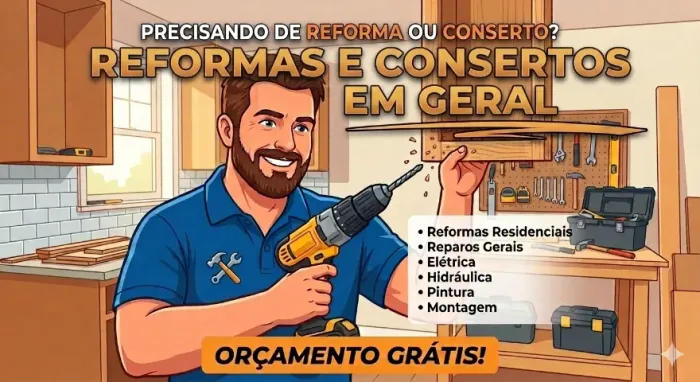 REFORMAS E CONSERTOS EM GERAL