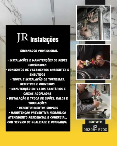 Encanador predial e residencial 