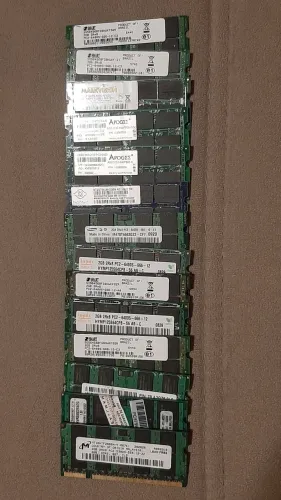 Lote memórias 2GB DDR2 para NOTEBOOK 