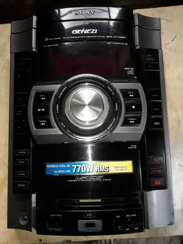 Frente do som sony gtx888 