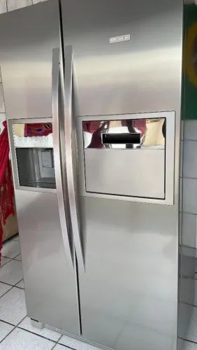 Electrolux side by side inox