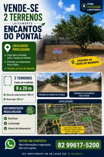 Terreno no peba ( pontal do peba)