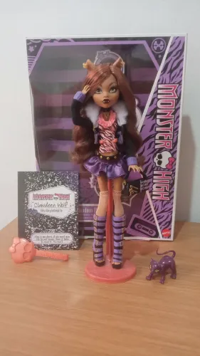 Boneca Monster high Clawdeen Wolf Creeproduction 2024