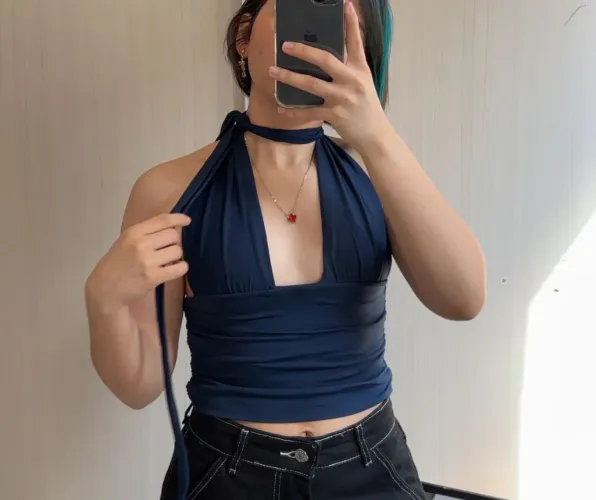 Cropped amarração