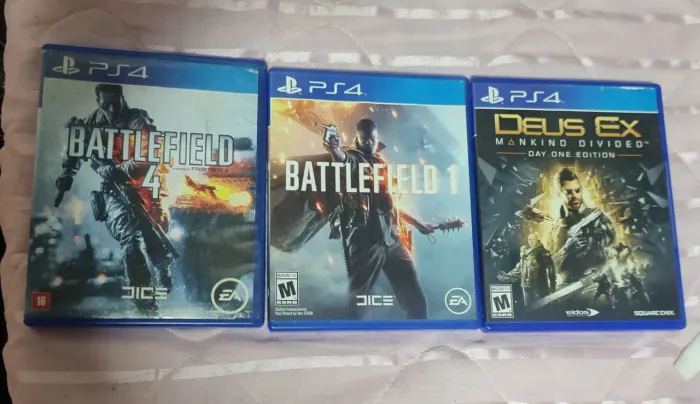 3 jogos ps4