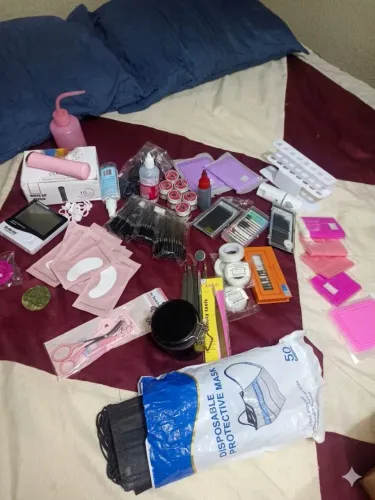Kit de alongamento de cílios