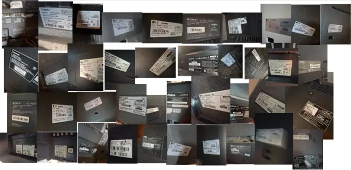 Lote 40 Tvs tela quebrada - aceito cartão