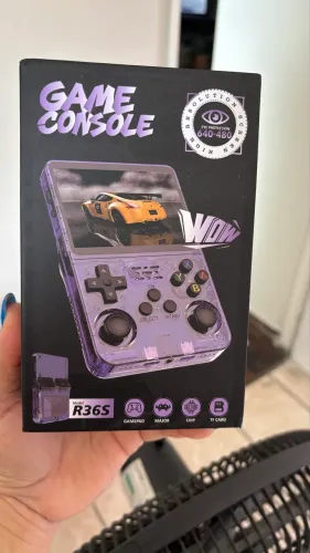 Console Portátil R36S Novo na Caixa
