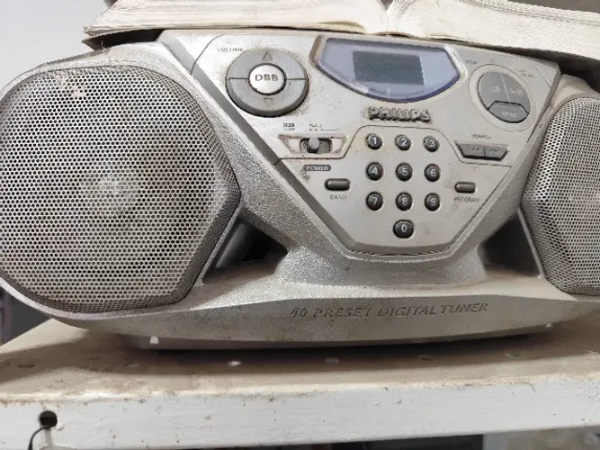 Mini System philips AZ1500 AM FM Tape CD disc