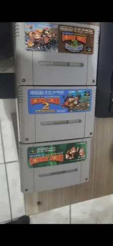 Trilogia donkey kong super nintendo