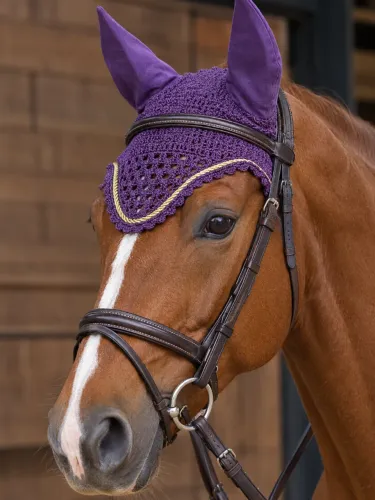 Touquinha para Cavalo Roxa