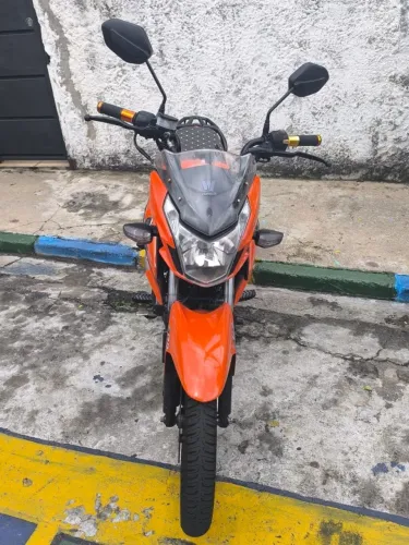 Haojue DK 150 CBS 2019 Laranja | 59.250 km | Revisada , mais informações na descrição.