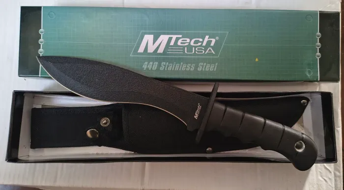 Facão Machete Tático MTech USA Original 440 Stainless Na Caixa