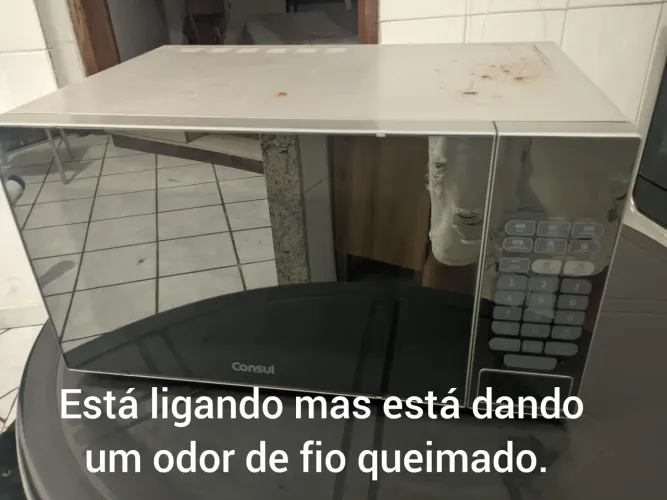 Airfryer e microondas 