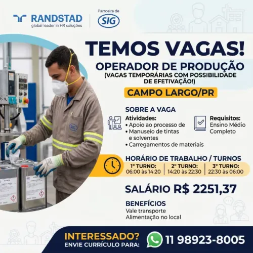Operador de Produção