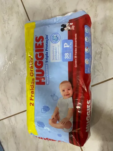 Fralda Huggies P
